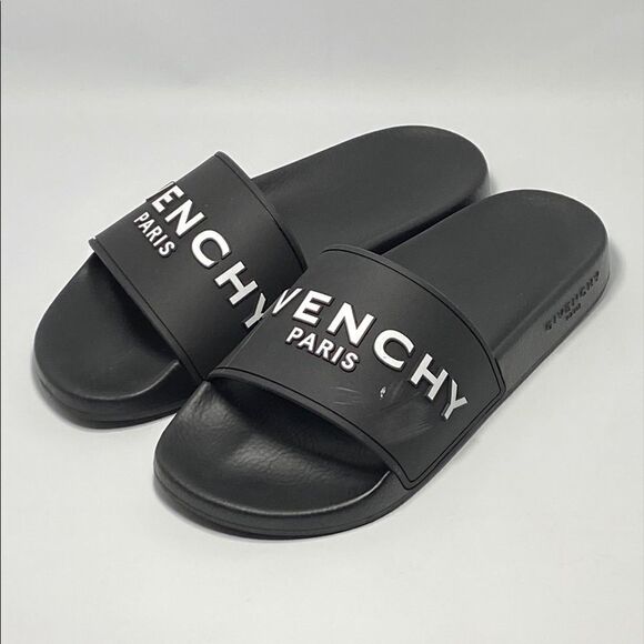 Givenchy Logo Pool Slides size 39 - Picture 1 of 13